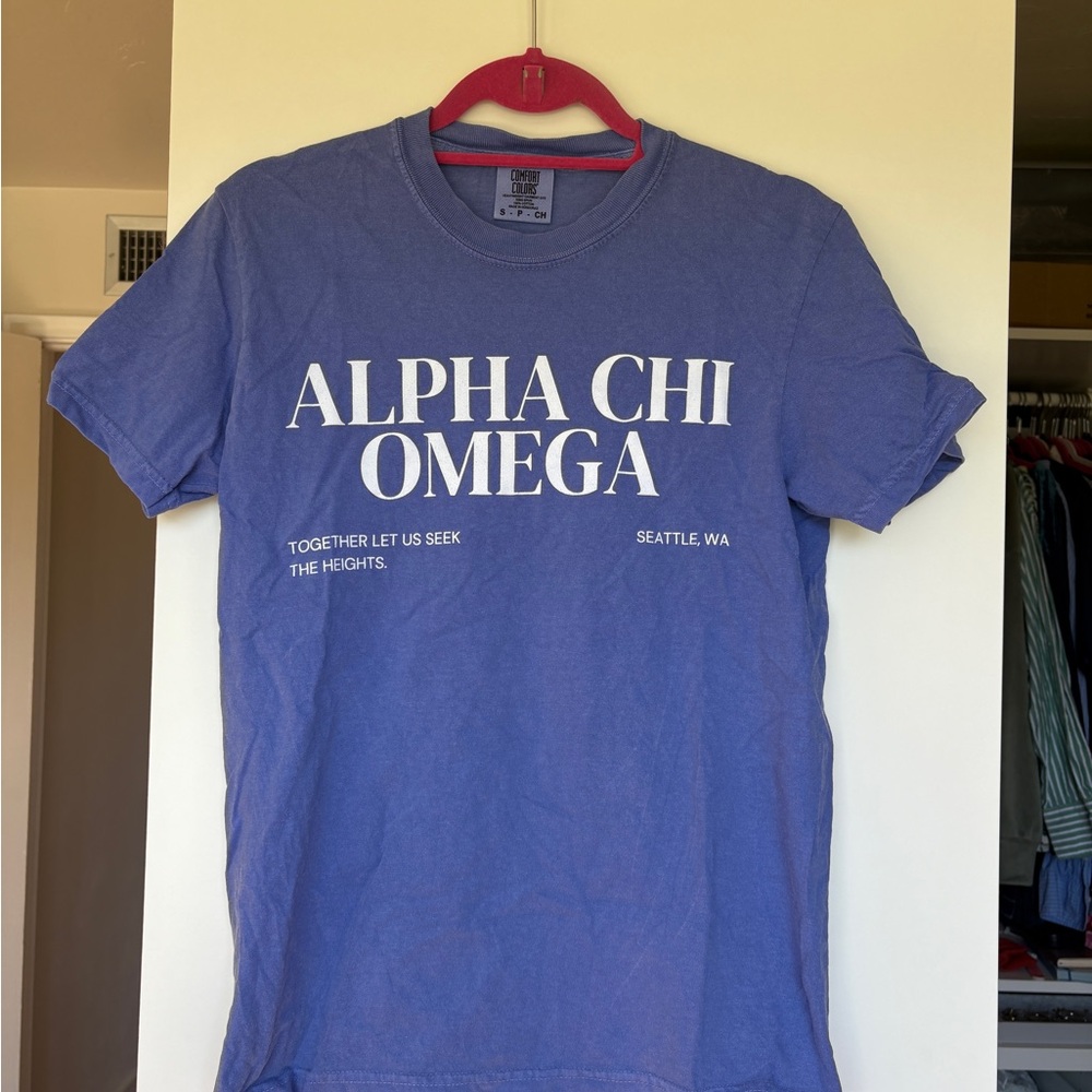 Alpha Chi Blue T-Shirt